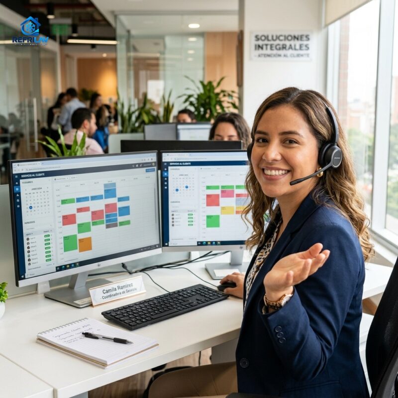 Atención al cliente de Refrilav AV por WhatsApp